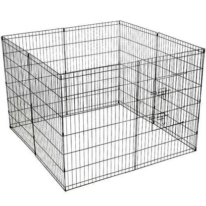 YES4PETS 42' Dog Rabbit Playpen Exercise Puppy Enclosure Fence with cover