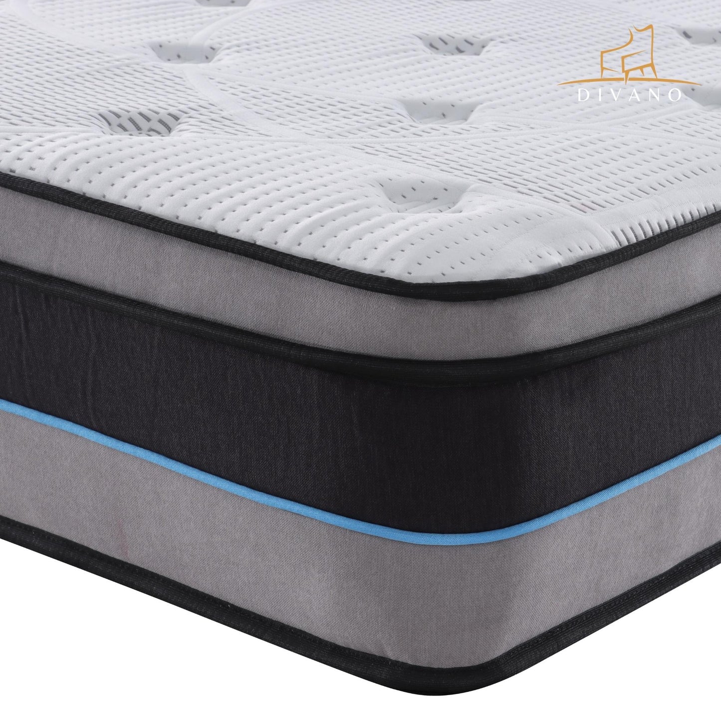 Cloud Dreams Double Size Pocket Spring Luxury Plush Top 28cm Mattress