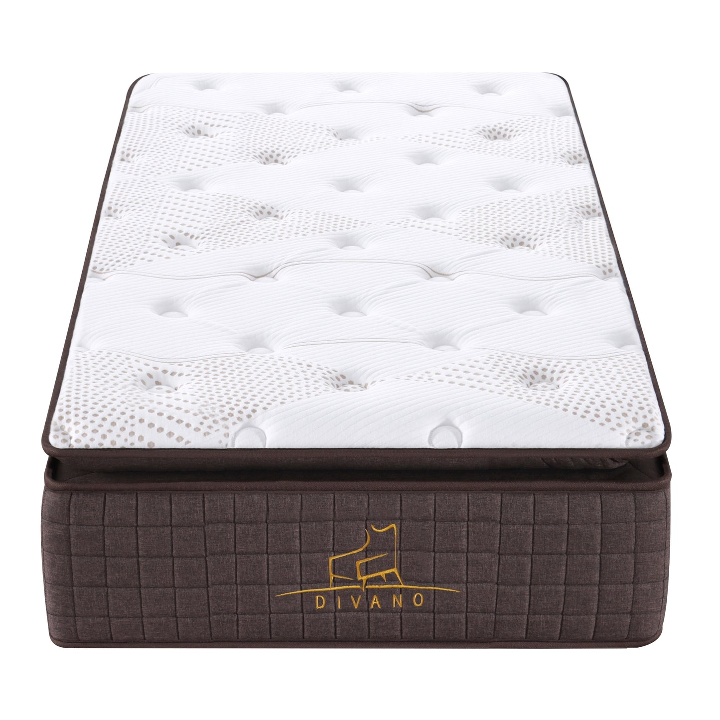 Luxe Dreams Single Size 7 Zones Pocket Spring Premium Medium Feel 34cm Mattress