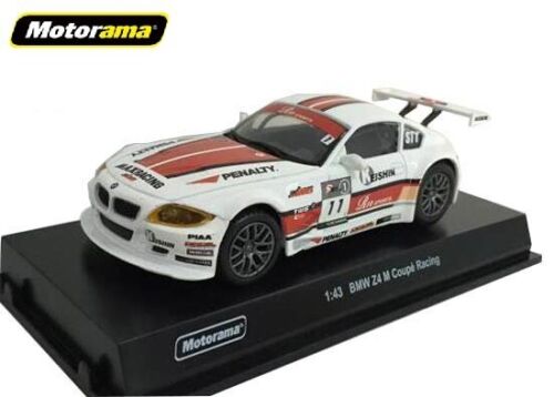 Motorama Diecast Metal BMW Z4 M Coupe Racing Car 1:43