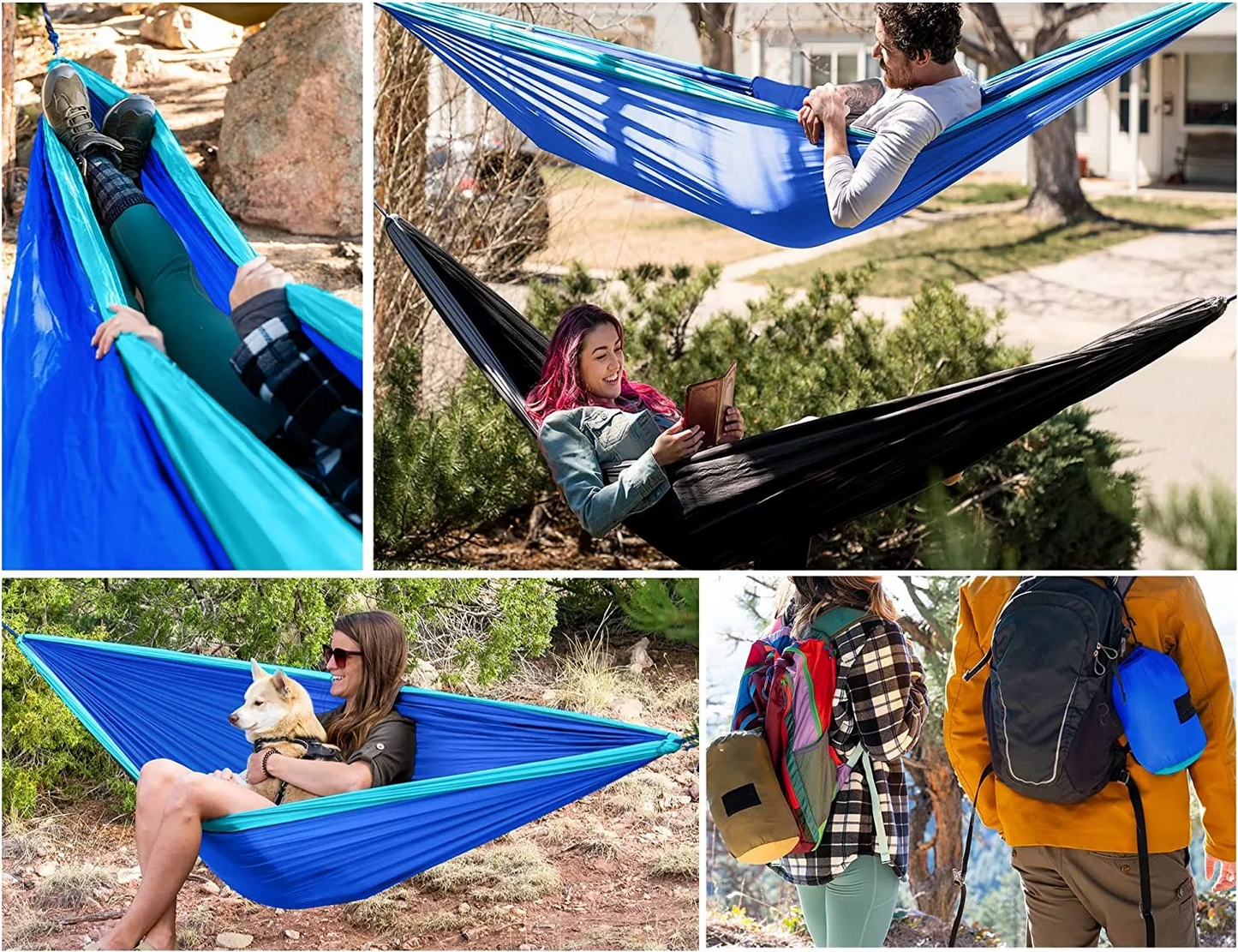 Green Camping Hammock