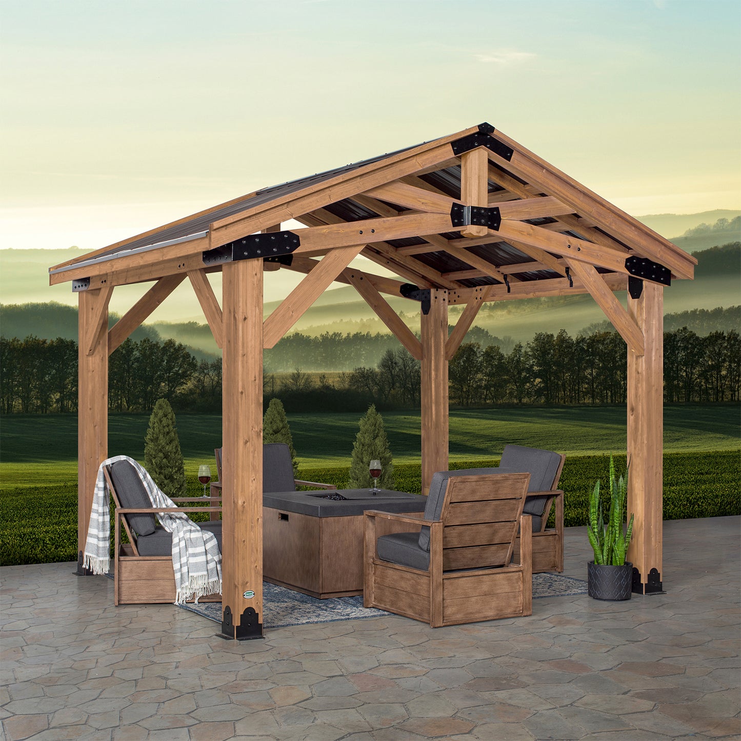 Backyard Discovery Brindlewood 12ft x 10ft Gazebo