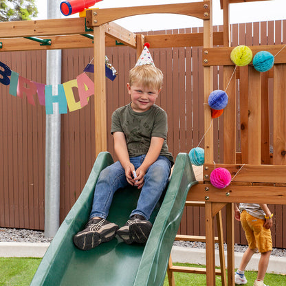 Lifespan Kids Coburg Lake Play Centre with Yellow Slide