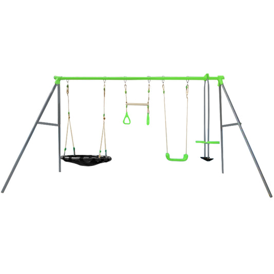 Lifespan Kids Lynx 4 Station Swing Set