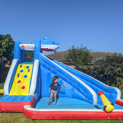 Lifespan Kids Sharky Slide & Splash Inflatable