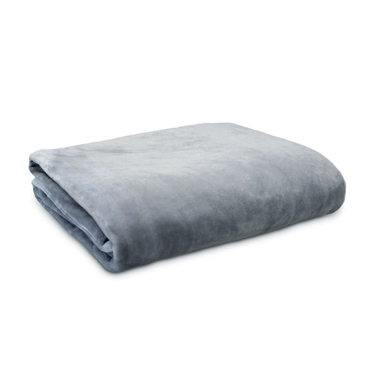 Ardor Lucia Luxury Push Blanket Silver Single