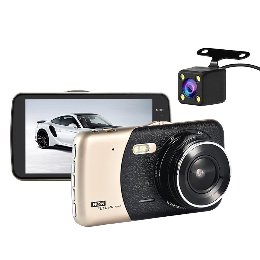 1080P Car Dash Camera Dual Front and Rear Video DVR Recorder Night Vision Kit