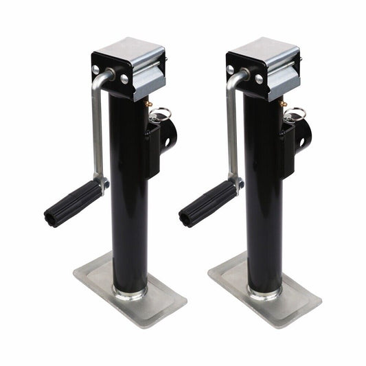 2x Trailer Caravan Canopy Jack Stand 2267kg/ 5000lbs Heavy Duty Weld Bracket