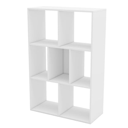 12 Cube Storage Organizer Wood Bookcase Cabinet Bookshelf Storage Wall Shelf Organizer Display Stand Home Office