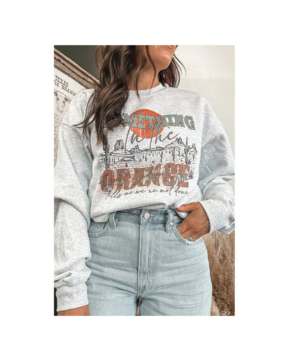 Azura Exchange Graphic Relaxed Sweatshirt - L