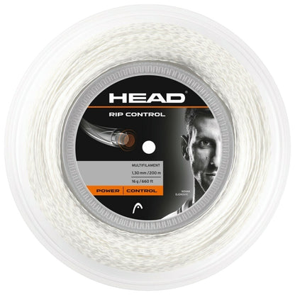 Head Rip Control 16g Tennis String Reel 200m 1.30mm Power Control - Natural