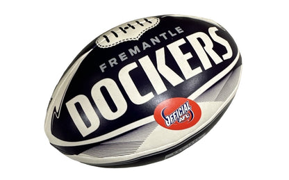 Fremantle Dockers AFL Footy 8" Soft Touch Stress Ball Football