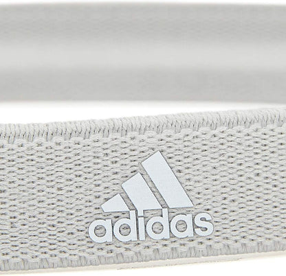 Adidas 3-Pack Sports Hair Bands Taining Stretch Headband - Black/Grey/Burgundy