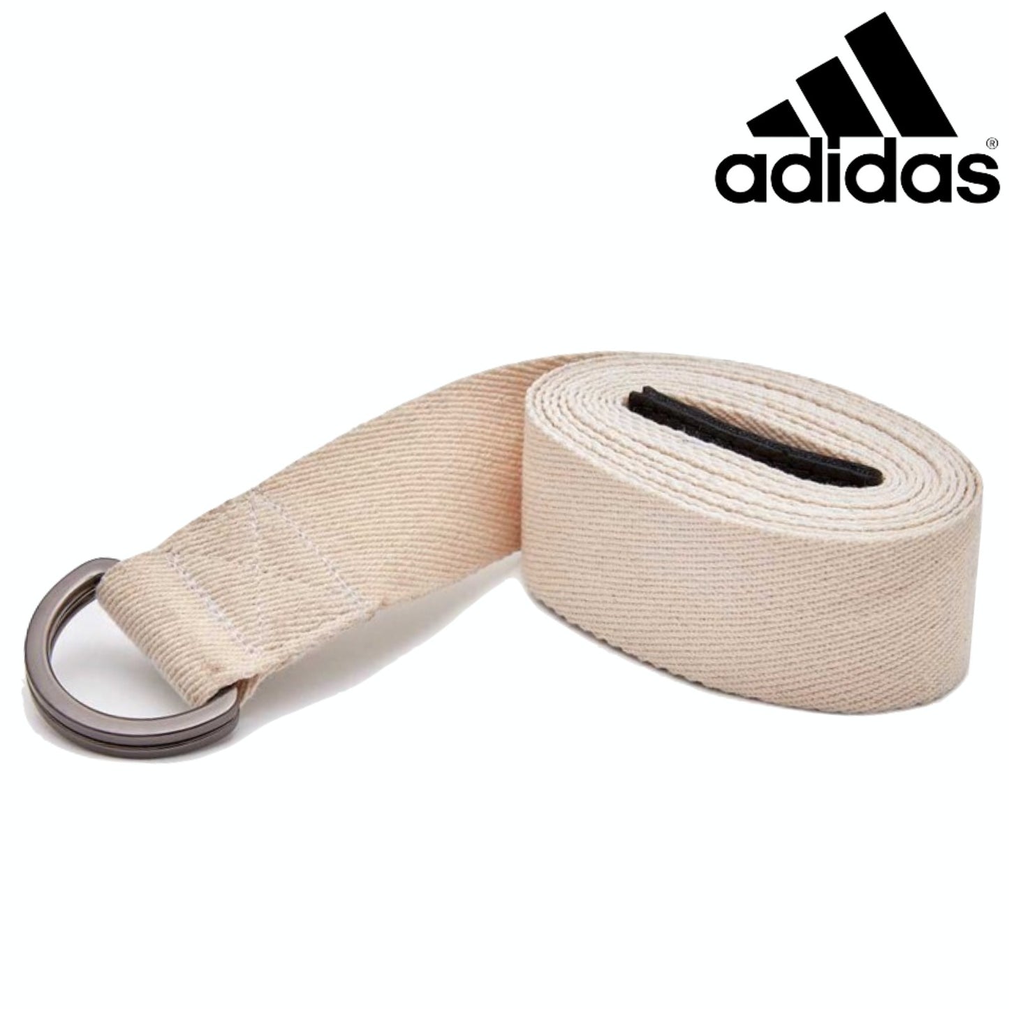 2pc Set Adidas Stretch Assist Band Looped + Yoga Strap 2.5m Long Adjustable Belt