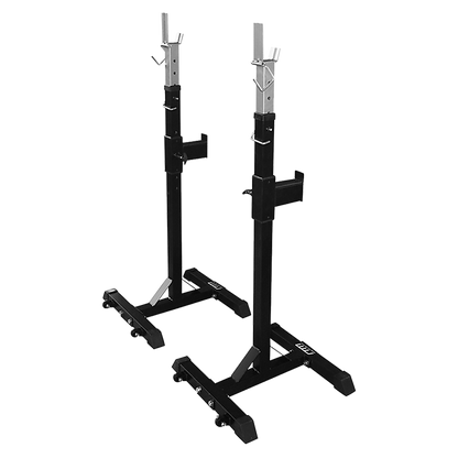 Squat Rack Stand Pair Bench Press Weight Lifting Barbell