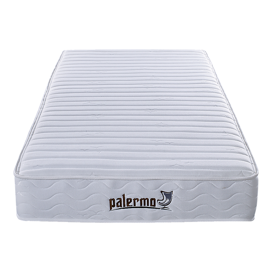 Palermo Contour 20cm Encased Coil Single Mattress CertiPUR-US Certified Foam