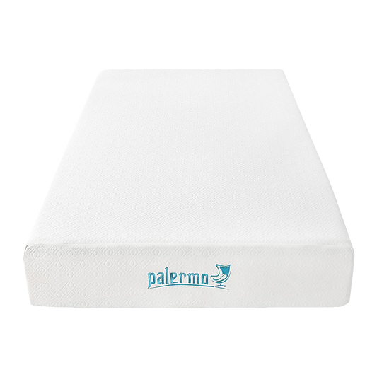 Palermo King Single 25cm Gel Memory Foam Mattress - Dual-Layered - CertiPUR-US Certified