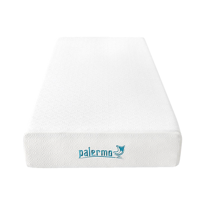 Palermo Single 25cm Gel Memory Foam Mattress - Dual-Layered - CertiPUR-US Certified