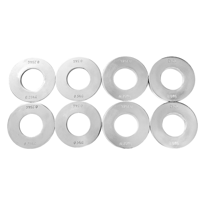 Chrome Metric Fractional Olympic Weight Plates 0.25 - 1.0kg