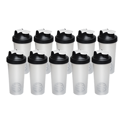 10x 700ml GYM Protein Supplement Drink Blender Mixer Shaker Shake Ball Bottle