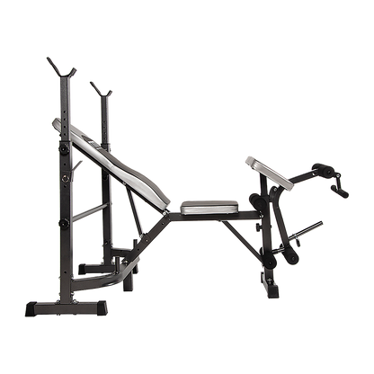 Multi Station Home Gym Weight Bench Press Leg Equipment Set Fitness Exercise