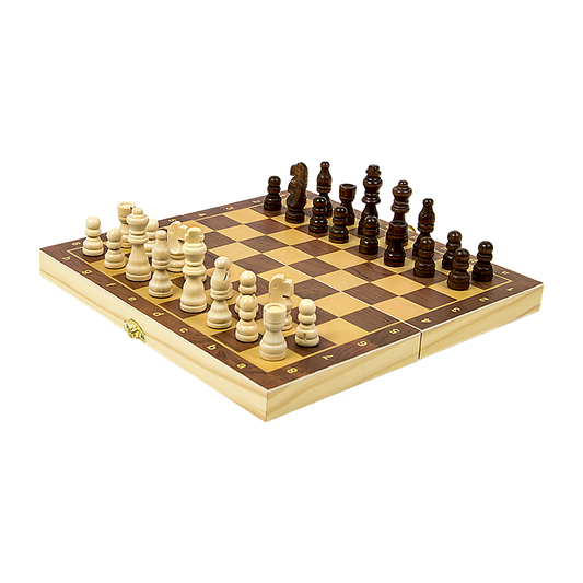 Chess Board Games Folding Large Chess Wooden Chessboard Set Wood Toy Gift