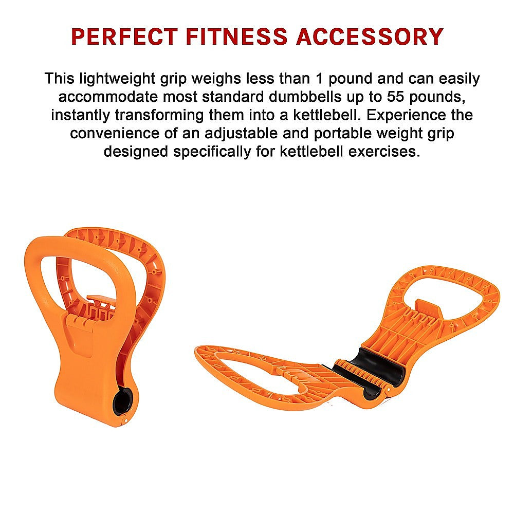 Kettlebell Weight Grip Workout Gym Dumbells Clamp