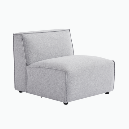 Bryce Armless Modular Fabric Sofa