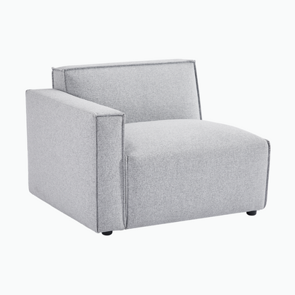 Bryce Right Arm Modular Fabric Sofa