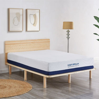 Plush Knitted Organic Cotton Memory Foam Mattress King