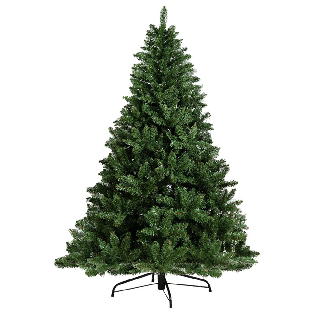 Jingle Jollys Christmas Tree 2.1m Green Xmas Tree Decorations 1000 Tips