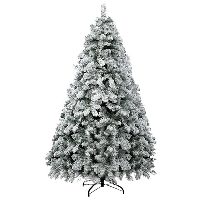 Jingle Jollys Christmas Tree 2.1m Snow Flocked Xmas Tree Decorations 859 Tips